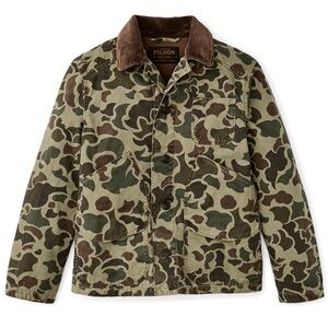 Filson Men's Canvas outfitter-tundra shrub camo